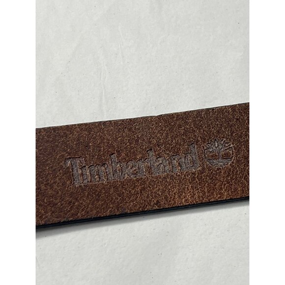 Timberland Mens Leather Belt Size 40 - Picture 4 of 7